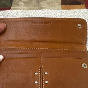 Michael Kors Tan Leather Men's Wallet